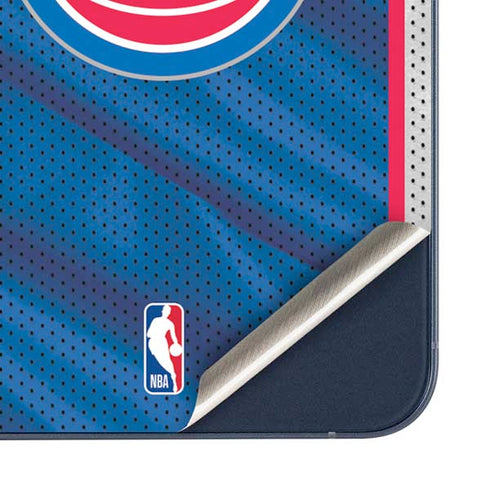 NBA Detroit Pistons Away Jersey Galaxy A36 5G Skin