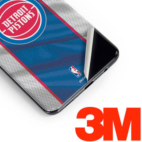 NBA Detroit Pistons Away Jersey Galaxy S10 Skin