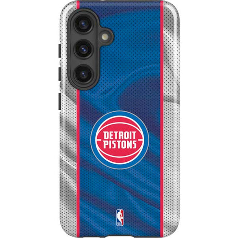 NBA Detroit Pistons Away Jersey Galaxy S25 Impact Case