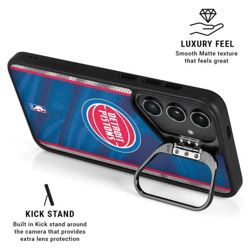 NBA Detroit Pistons Away Jersey Galaxy S24 Kickstand Case