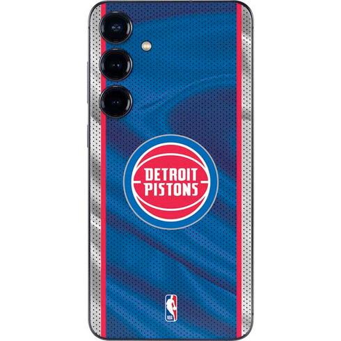 NBA Detroit Pistons Away Jersey Galaxy S25 Plus Skin