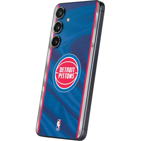 NBA Detroit Pistons Away Jersey Galaxy S25 Skin