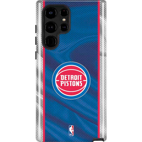NBA Detroit Pistons Away Jersey Galaxy Cases