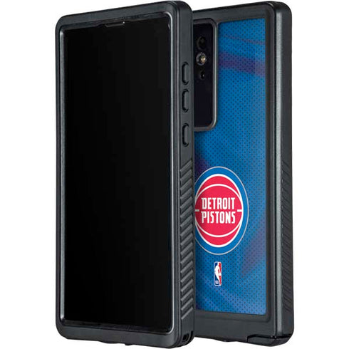 NBA Detroit Pistons Away Jersey Galaxy S24 Ultra Waterproof Case