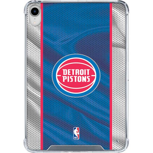 NBA Detroit Pistons Away Jersey iPad 11th Gen (2025) Clear Case