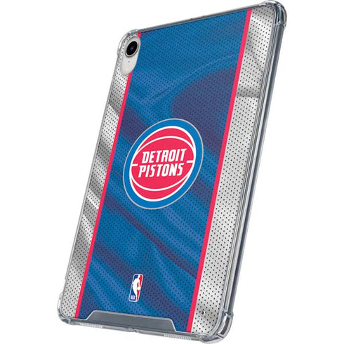 NBA Detroit Pistons Away Jersey iPad 11th Gen (2025) Clear Case