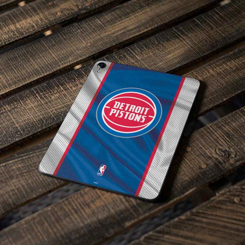 NBA Detroit Pistons Away Jersey Apple iPad Pro Skin