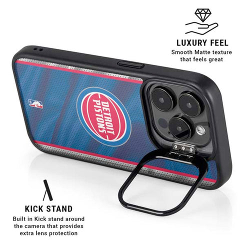 NBA Detroit Pistons Away Jersey iPhone 13 Pro Kickstand Case