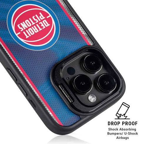 NBA Detroit Pistons Away Jersey iPhone 13 Pro Kickstand Case