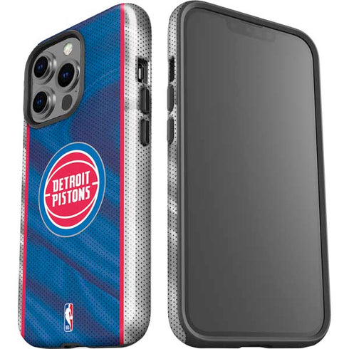 NBA Detroit Pistons Away Jersey iPhone 15 Pro Impact Case