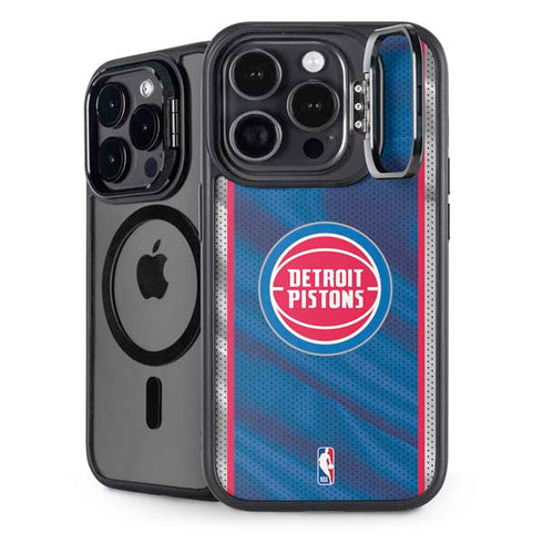 NBA Detroit Pistons Away Jersey iPhone 15 Pro Kickstand Case