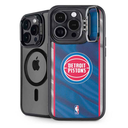 NBA Detroit Pistons Away Jersey iPhone 15 Pro Max Kickstand Case