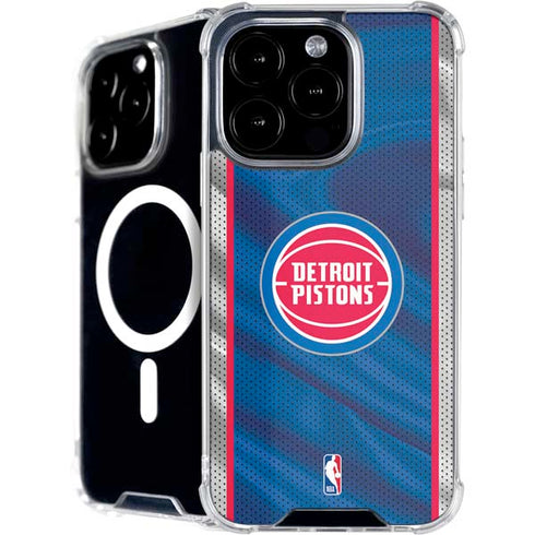 NBA Detroit Pistons Away Jersey iPhone 16 Pro MagSafe Case