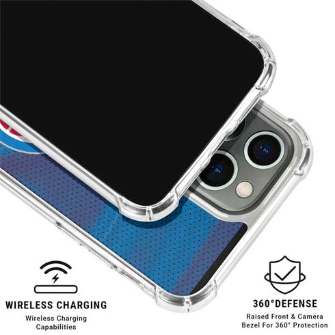 NBA Detroit Pistons Away Jersey iPhone 16 Pro Max Clear Case