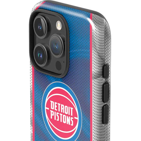 NBA Detroit Pistons Away Jersey iPhone 16 Pro Max Impact Case