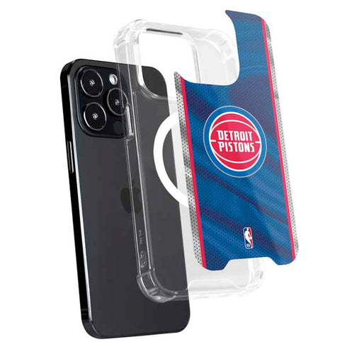 NBA Detroit Pistons Away Jersey iPhone 16 Pro Max MagSafe Case