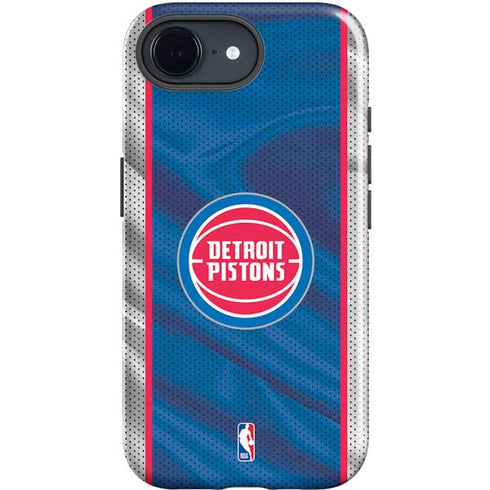 NBA Detroit Pistons Away Jersey iPhone 16e Impact Case