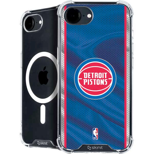 NBA Detroit Pistons Away Jersey iPhone 16e MagSafe Case