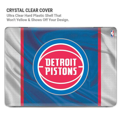 NBA Detroit Pistons Away Jersey MacBook Pro 14in (2021-24) Case plus Skin