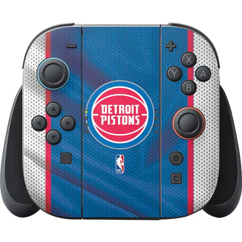 NBA Detroit Pistons Away Jersey Nintendo Skins