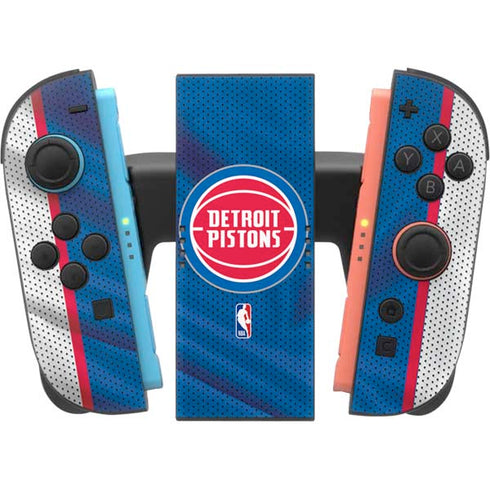 NBA Detroit Pistons Away Jersey Nintendo Switch 2 (2025) Joy-Con Controller Skin
