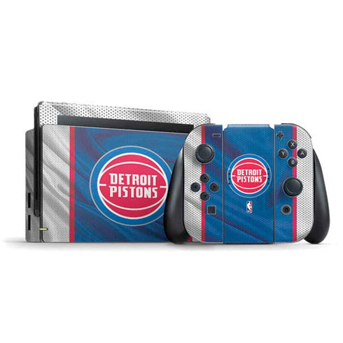 NBA Detroit Pistons Away Jersey Nintendo Skins