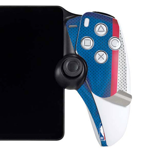 NBA Detroit Pistons Away Jersey PlayStation Portal Remote Player Skin