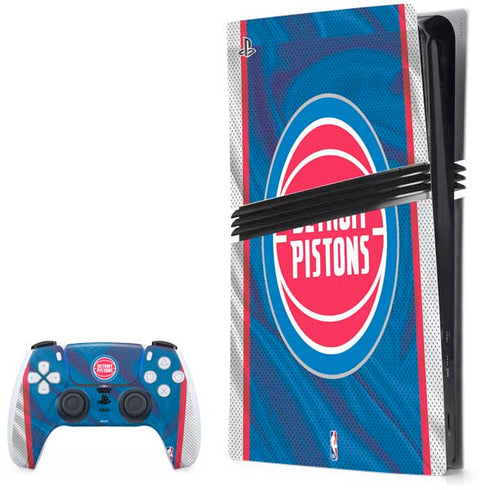 NBA Detroit Pistons Away Jersey PS5 Pro Bundle Skin