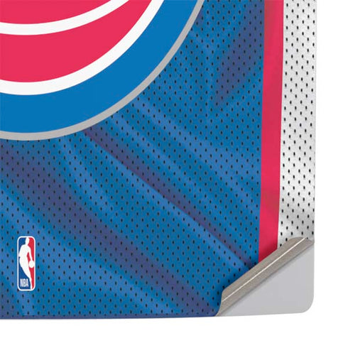 NBA Detroit Pistons Away Jersey PS5 Pro Console Skin