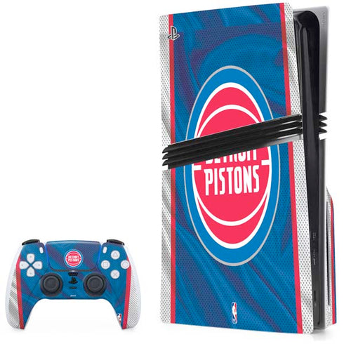 NBA Detroit Pistons Away Jersey PlayStation PS5 Skins