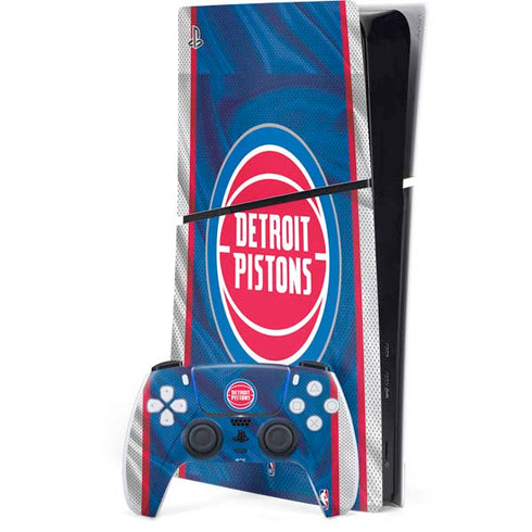 NBA Detroit Pistons Away Jersey PlayStation PS5 Skins