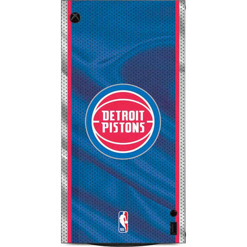 NBA Detroit Pistons Away Jersey XBox Series X Digital Edition Console Skin