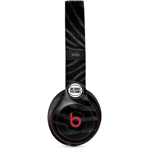 NBA Detroit Pistons Black Animal Print Beats Solo 3 Wireless Skin