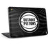 NBA Detroit Pistons Black Animal Print HP Chromebook Skin