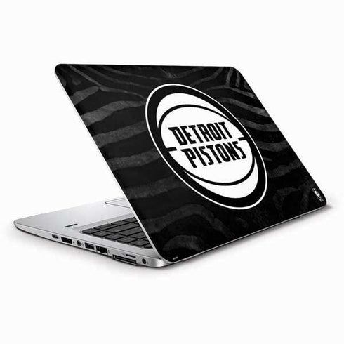 NBA Detroit Pistons Black Animal Print HP Elitebook Skin