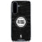 NBA Detroit Pistons Black Animal Print Galaxy A36 5G Clear Case