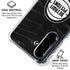 NBA Detroit Pistons Black Animal Print Galaxy A36 5G Clear Case