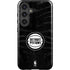 NBA Detroit Pistons Black Animal Print Galaxy S25 Plus Impact Case