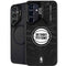 NBA Detroit Pistons Black Animal Print Galaxy S25 FE Kickstand Case