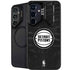 NBA Detroit Pistons Black Animal Print Galaxy S25 FE Kickstand Case