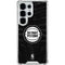 NBA Detroit Pistons Black Animal Print Galaxy S25 Ultra Clear Case