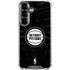 NBA Detroit Pistons Black Animal Print Galaxy S26 Clear Case
