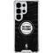 NBA Detroit Pistons Black Animal Print Galaxy S26 Ultra Clear Case