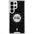 NBA Detroit Pistons Black Animal Print Galaxy S26 Ultra Clear Case