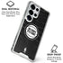 NBA Detroit Pistons Black Animal Print Galaxy S26 Ultra Clear Case