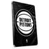 NBA Detroit Pistons Black Animal Print Apple iPad Skin