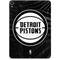 NBA Detroit Pistons Black Animal Print Apple iPad Pro Skin