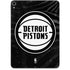 NBA Detroit Pistons Black Animal Print Apple iPad Pro Skin