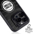 NBA Detroit Pistons Black Animal Print iPhone 14 Pro Kickstand Case