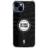 NBA Detroit Pistons Black Animal Print iPhone 15 Clear Case